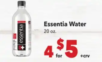 Vallarta Supermarkets Essentia Water offer