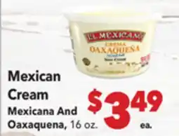 Vallarta Supermarkets Mexican Cream offer