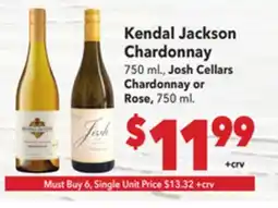 Vallarta Supermarkets Kendal Jackson Chardonnay offer