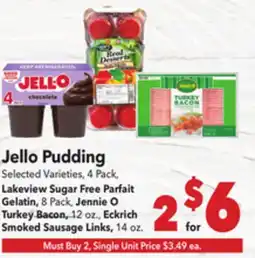 Vallarta Supermarkets Jello Pudding offer