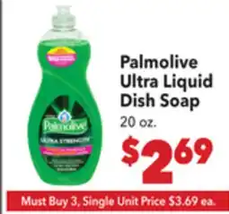 Vallarta Supermarkets Palmolive Ultra Liquid Dish Soap offer