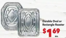 Vallarta Supermarkets Durable Oval or Rectangle Roaster offer