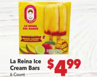 Vallarta Supermarkets La Reina Ice Cream Bars offer