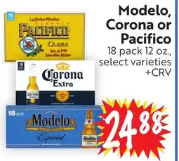 Foodmaxx Modelo, Corona or Pacifico offer