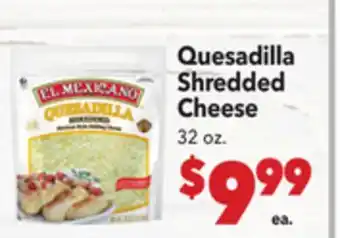 Vallarta Supermarkets Quesadilla Shredded Cheese offer