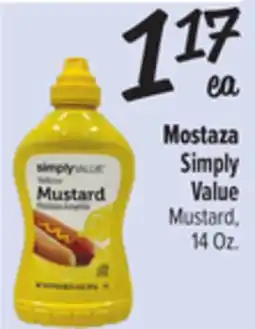 El Super Simply Value Mustard offer