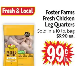 Foodmaxx Foster Farms Fresh Chicken Leg Quarters offer