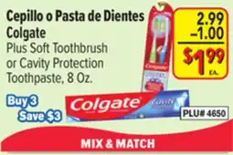 El Super Plus Soft Toothbrush or Cavity Protection Toothpaste offer
