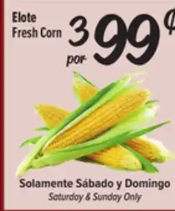 El Super Fresh Corn offer
