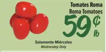 El Super Roma Tomatoes offer