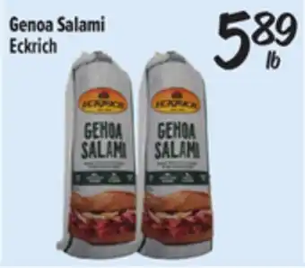 El Super Genoa Salami offer