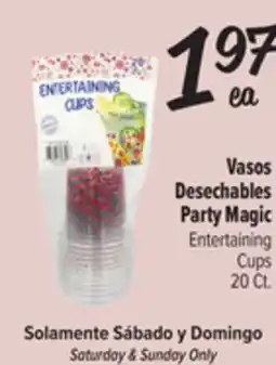 El Super Party Magic Entertaining Cups offer