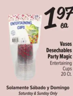 El Super Party Magic Entertaining Cups offer