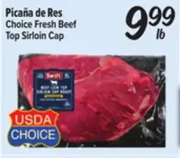 El Super Fresh Beef Top Sirloin Cap offer