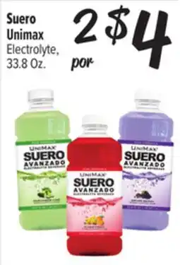 El Super Suero Unimax Electrolyte offer