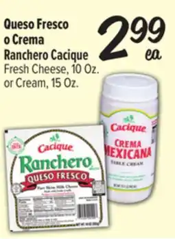 El Super Fresh Cheese, 10 Oz. or Cream, 15 Oz offer