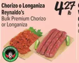 El Super Bulk Premium Chorizo or Longaniza offer