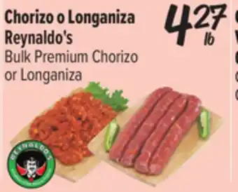 El Super Bulk Premium Chorizo or Longaniza offer