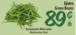 El Super Green Beans offer