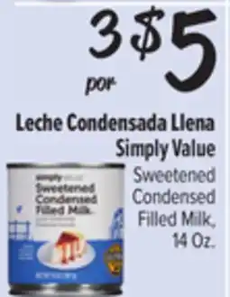 El Super Simply Value Sweetened Condensed Filled Milk offer