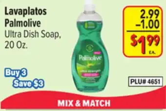 El Super Palmolive Ultra Dish Soap offer