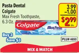 El Super Colgate Max Fresh Toothpaste offer
