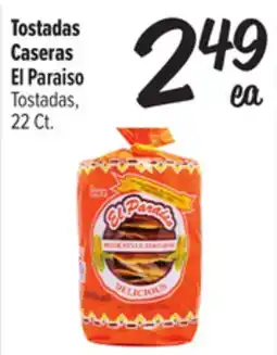 El Super El Paraiso Tostadas offer