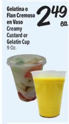 El Super Creamy Custard or Gelatin Cup offer