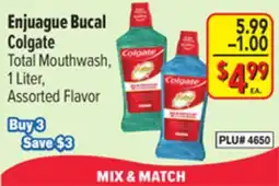 El Super Colgate Total Mouthwash offer
