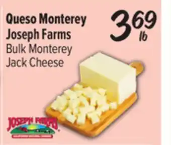 El Super Joseph Farms Bulk Monterey Jack Cheese offer