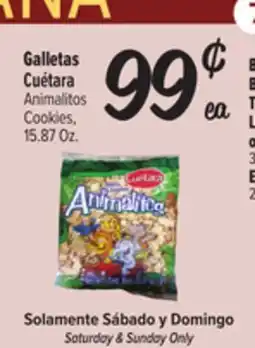 El Super Animalitos Cookies offer