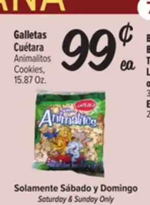 El Super Animalitos Cookies offer