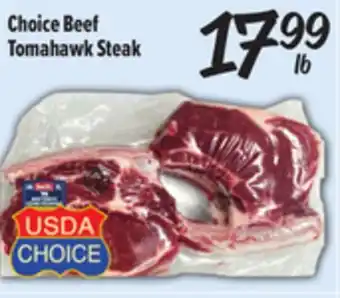 El Super Choice Beef Tomahawk Steak offer