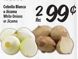 El Super White Onions or Jicama offer