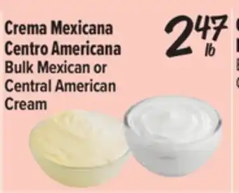 El Super Bulk Mexican or Central American Cream offer