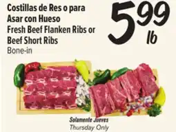 El Super Fresh Beef Flanken Ribs or Beef Short Ribs offer
