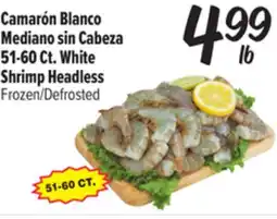 El Super 51-60 Ct. White Shrimp Headless offer