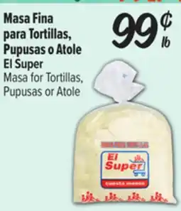 El Super El Super Masa for Tortillas, Pupusas or Atole offer
