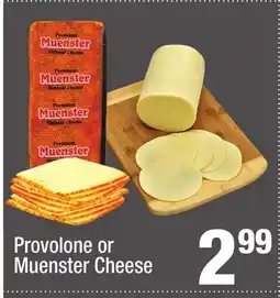 Super King Markets Provolone or Muenster Cheese offer