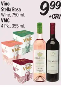El Super Stella Rosa Wine, 750 ml., VMC 355 ml offer
