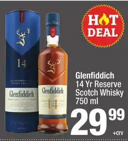 Super King Markets Glenfiddich 14 Yr Reserve Scotch Whisky offer