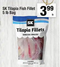 Super King Markets SK Tilapia Fish Fillet offer