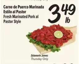 El Super Fresh Marinated Pork offer