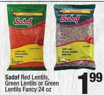Super King Markets Sadaf Red Lentils, Green Lentils or Green Lentils Fancy offer