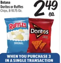 El Super Doritos or Ruffles Chips offer