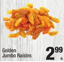 Super King Markets Golden Jumbo Raisins offer