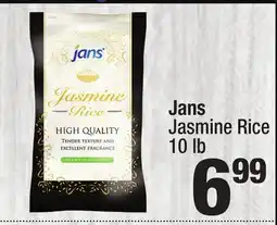 Super King Markets Jans Jasmine Rice offer