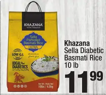 Super King Markets Khazana Sella Diabetic Basmati Rice offer