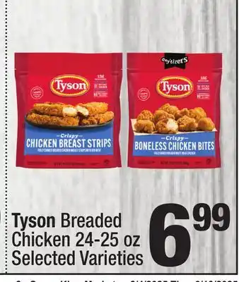 Super King Markets Tyson Breaded Chicken offer