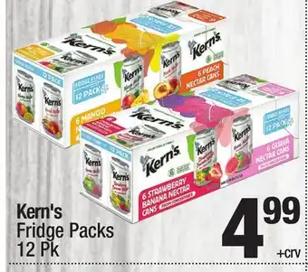 Super King Markets Kern's Fridge Packs offer